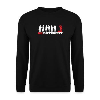 Artisans d’idées cadeaux DIY - Sweat-shirt Unisexe - noir - Devant - Alina (178cm) & Michal (187cm)