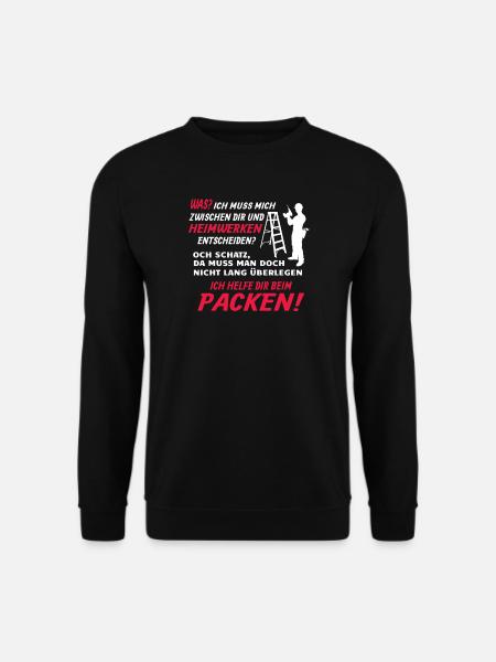 Heimwerker Geschenkidee Handwerker - Unisex Pullover - Schwarz