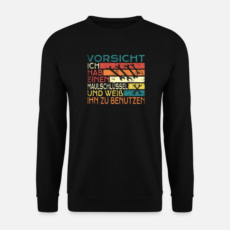 Heimwerker Geschenkidee Handwerker - Unisex Pullover - Schwarz