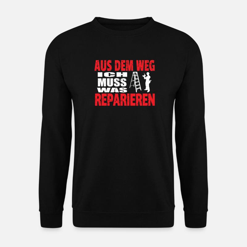 Heimwerker Geschenkidee Handwerker - Unisex Pullover - Schwarz