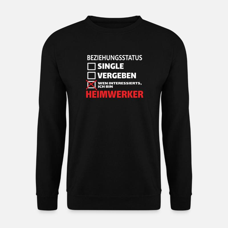 Heimwerker Geschenkidee Handwerker - Unisex Pullover - Schwarz