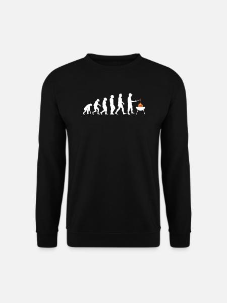 Grillen und Camper Geschenkidee - Unisex Pullover - Schwarz