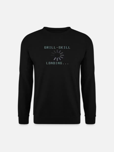 Barbecuing and Camper Gift Idea - Unisex Sweatshirt - black
