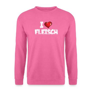 Grillen und Camper Geschenkidee - Unisex Pullover - Pink - Vorne
