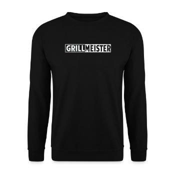 Idée de barbecue et de cadeau de camping-car - Sweat-shirt Unisexe - noir - Devant - Alina (178cm) & Michal (187cm)