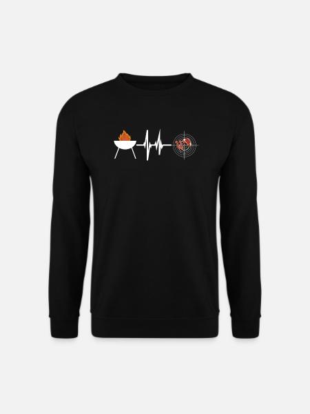 Barbecuing and Camper Gift Idea - Unisex Sweatshirt - black