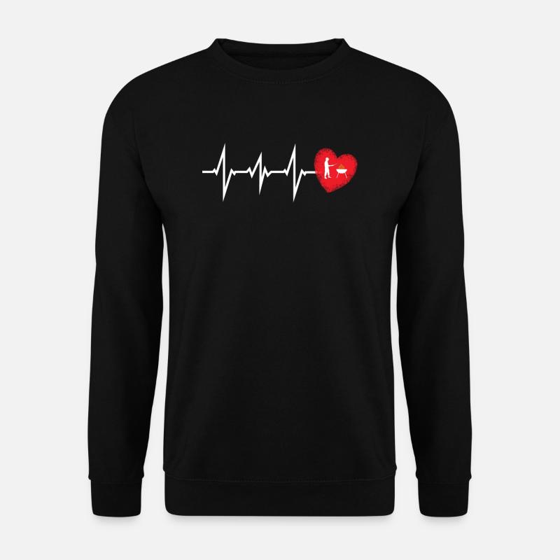 Barbecuing and Camper Gift Idea - Unisex Sweatshirt - black