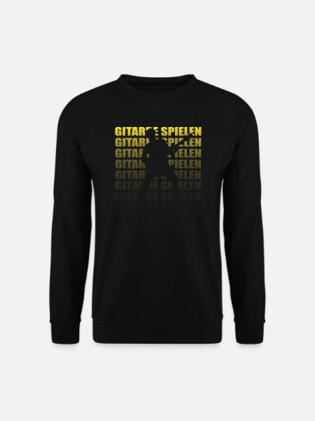 Geschenkidee für Gitarrenspieler - Unisex Pullover - Schwarz
