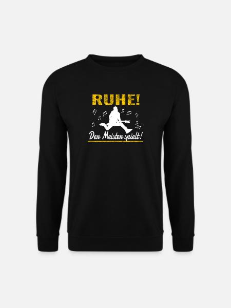 Geschenkidee für Gitarrenspieler - Unisex Pullover - Schwarz