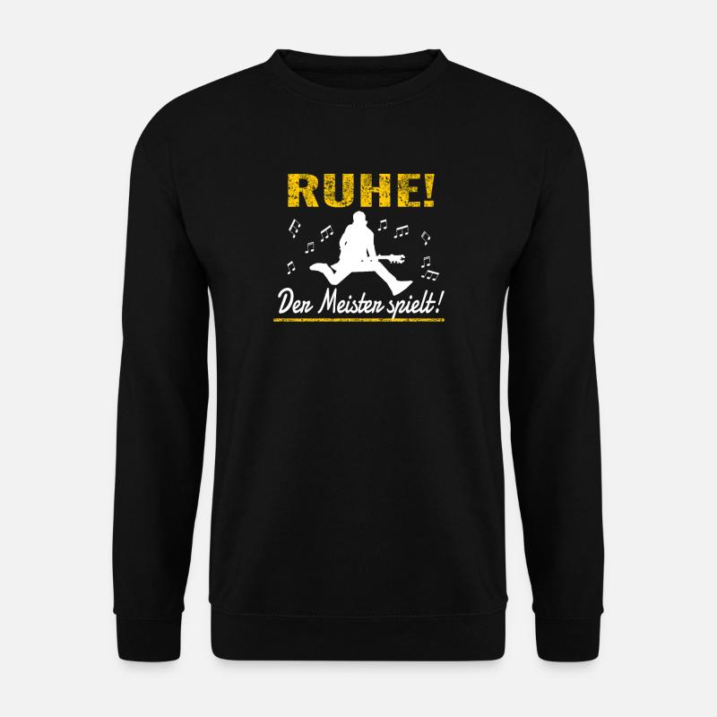 Geschenkidee für Gitarrenspieler - Unisex Pullover - Schwarz