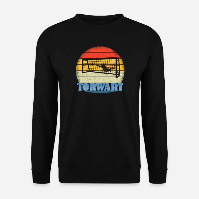 Fußballzubehör Geschenkidee Fußballfan - Unisex Pullover - Schwarz