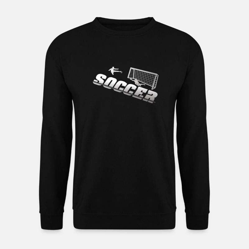 Fußballzubehör Geschenkidee Fußballfan - Unisex Pullover - Schwarz