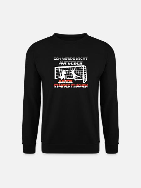 Fußballzubehör Geschenkidee Fußballfan - Unisex Pullover - Schwarz