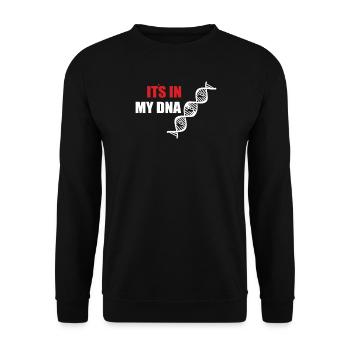 Fußballzubehör Geschenkidee Fußballfan - Unisex Pullover - Schwarz - Vorne - Alina (178cm) & Michal (187cm)