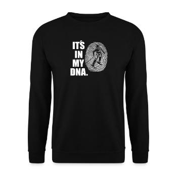Ski accessories for skiers - Unisex Sweatshirt - black - Front - Alina (178cm) & Michal (187cm)