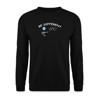 Ski accessories for skiers - Unisex Sweatshirt - black - Front - Alina (178cm) & Michal (187cm)