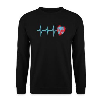 Accessoires pour chiens Rottweiler Propriétaires de chiens - Sweat-shirt Unisexe - noir - Devant - Alina (178cm) & Michal (187cm)