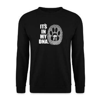 Accessoires pour chiens Rottweiler Propriétaires de chiens - Sweat-shirt Unisexe - noir - Devant - Alina (178cm) & Michal (187cm)