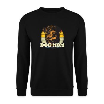Accessoires pour chiens Rottweiler Propriétaires de chiens - Sweat-shirt Unisexe - noir - Devant - Alina (178cm) & Michal (187cm)
