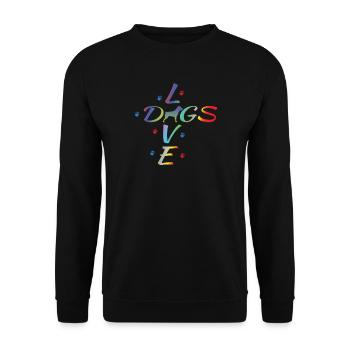 Accessoires pour chiens Rottweiler Propriétaires de chiens - Sweat-shirt Unisexe - noir - Devant - Alina (178cm) & Michal (187cm)