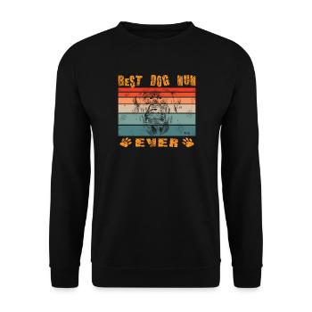 Accessoires pour chiens Rottweiler Propriétaires de chiens - Sweat-shirt Unisexe - noir - Devant - Alina (178cm) & Michal (187cm)