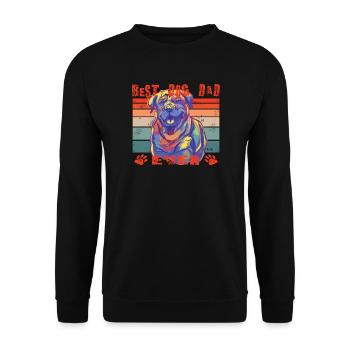 Accessoires pour chiens Rottweiler Propriétaires de chiens - Sweat-shirt Unisexe - noir - Devant - Alina (178cm) & Michal (187cm)