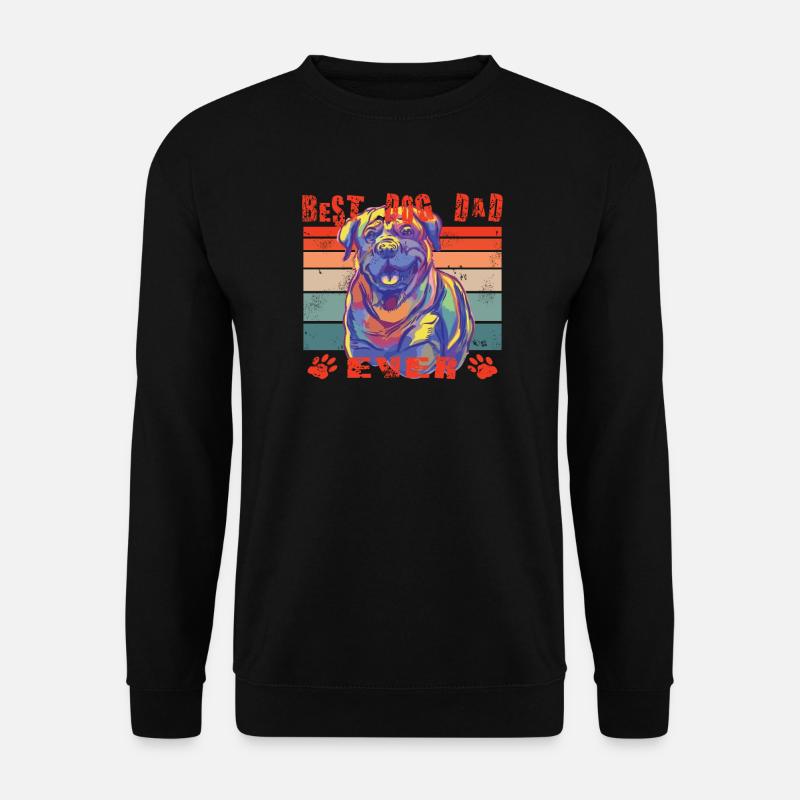 Hundezubehör Rottweiler Hundebesitzer - Unisex Pullover - Schwarz