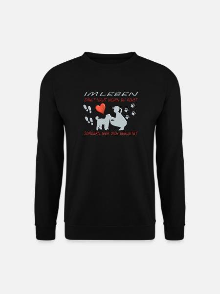 Hundezubehör Pudel Hundebesitzer - Unisex Pullover - Schwarz