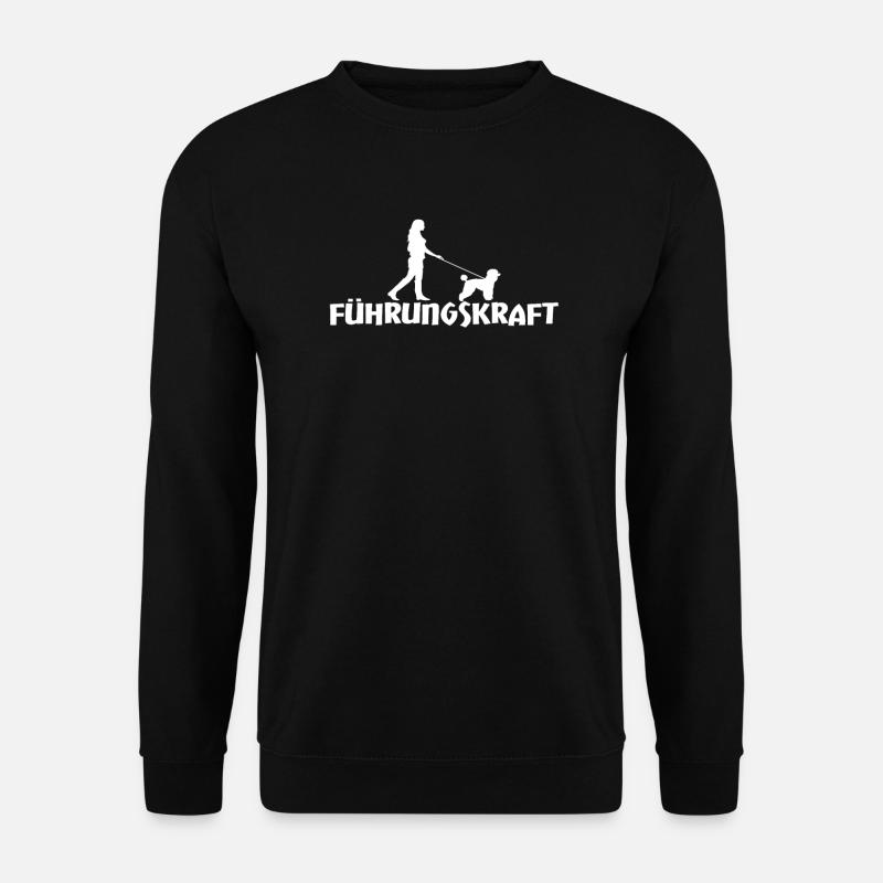 Hundezubehör Pudel Hundebesitzer - Unisex Pullover - Schwarz