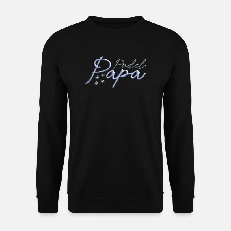 Hundezubehör Pudel Hundebesitzer - Unisex Pullover - Schwarz