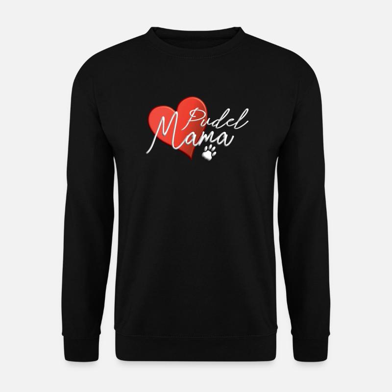 Hundezubehör Pudel Hundebesitzer - Unisex Pullover - Schwarz
