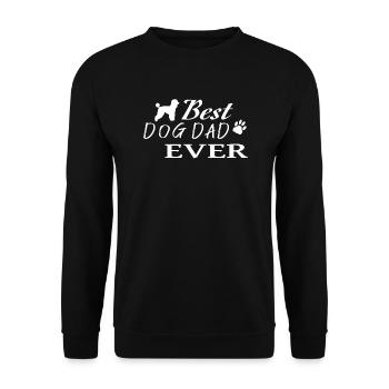 Hundezubehör Pudel Hundebesitzer - Unisex Pullover - Schwarz - Vorne - Alina (178cm) & Michal (187cm)