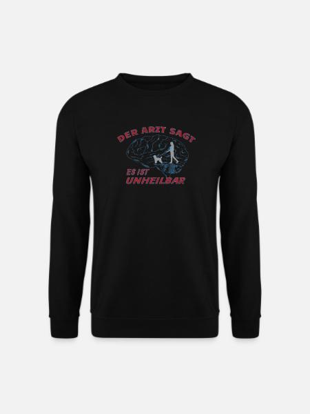 Hundezubehör Pudel Hundebesitzer - Unisex Pullover - Schwarz