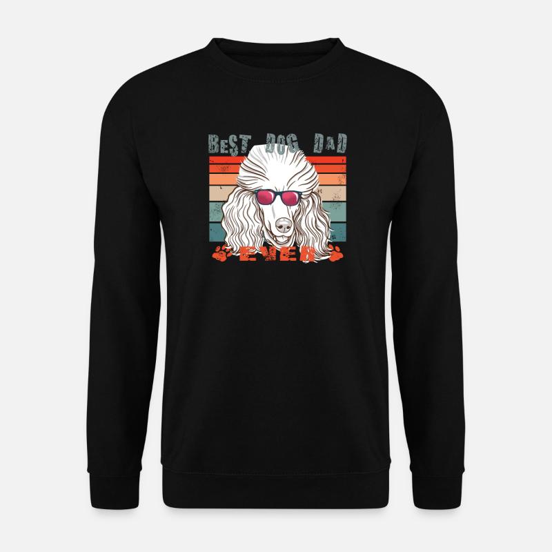 Hundezubehör Pudel Hundebesitzer - Unisex Pullover - Schwarz