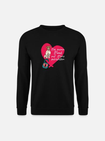 Hundezubehör Terrier Hundebesitzer - Unisex Pullover - Schwarz