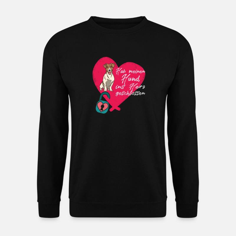 Hundezubehör Terrier Hundebesitzer - Unisex Pullover - Schwarz