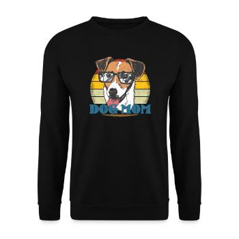Accessoires pour chiens Terrier Propriétaires de chiens - Sweat-shirt Unisexe - noir - Devant - Alina (178cm) & Michal (187cm)