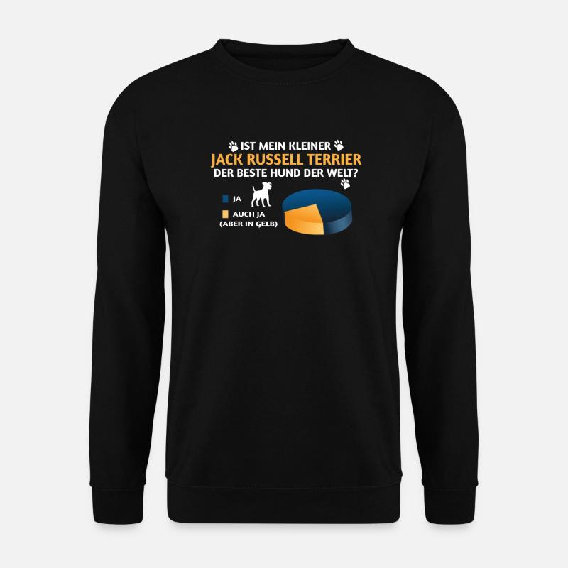 Hundezubehör Terrier Hundebesitzer - Unisex Pullover - Schwarz