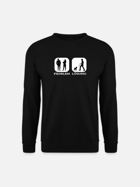 Hundezubehör Terrier Hundebesitzer - Unisex Pullover - Schwarz