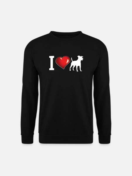 Accessoires pour chiens Terrier Propriétaires de chiens - Sweat-shirt Unisexe - noir