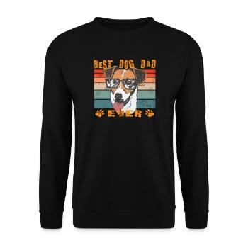 Accessoires pour chiens Terrier Propriétaires de chiens - Sweat-shirt Unisexe - noir - Devant - Alina (178cm) & Michal (187cm)