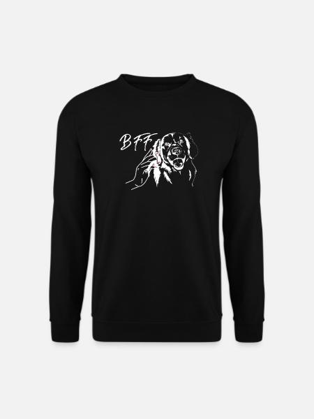 Hund Golden Retriever Hundebesitzer - Unisex Pullover - Schwarz