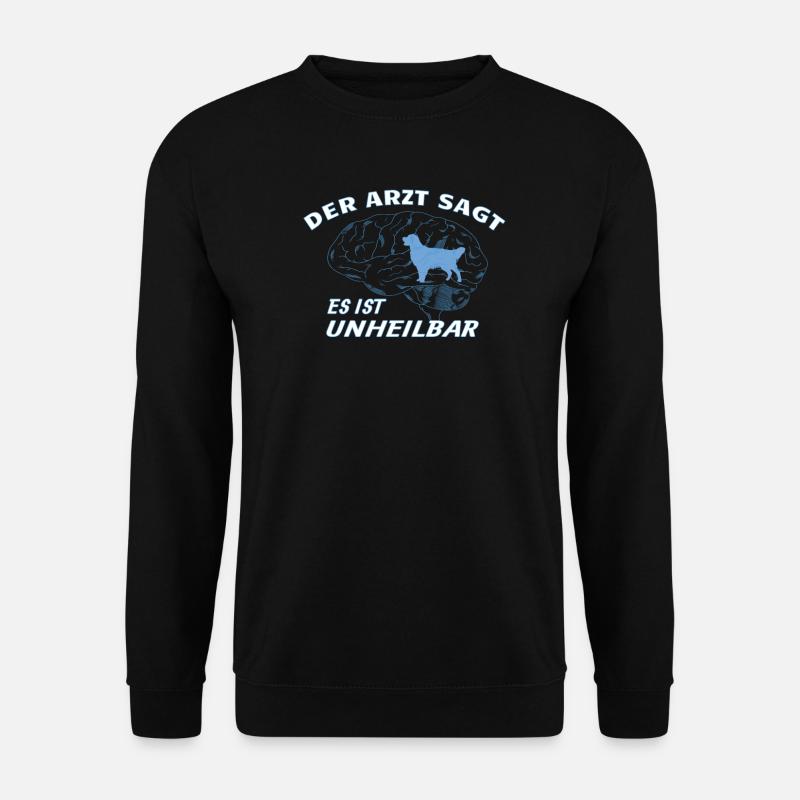 Hund Golden Retriever Hundebesitzer - Unisex Pullover - Schwarz