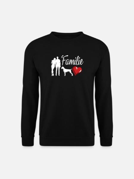 Hunde Deutsch Drahthaar Hundebesitzer - Unisex Pullover - Schwarz