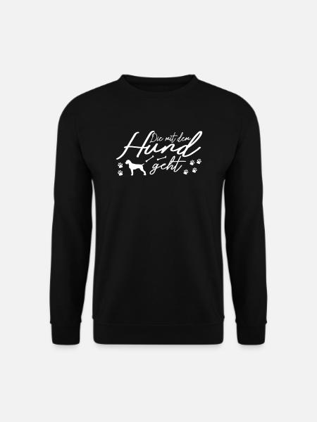 Hunde Deutsch Drahthaar Hundebesitzer - Unisex Pullover - Schwarz
