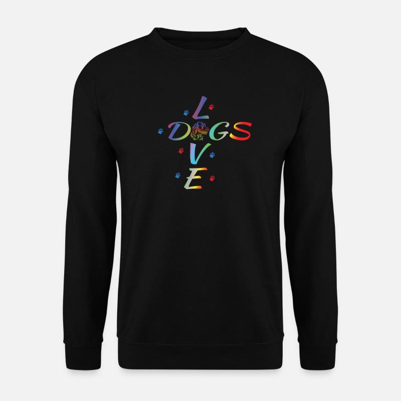 Dogs German Wirehaired Dog Owners - Unisex Sweatshirt - black