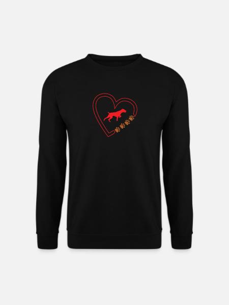 Hunde Deutsch Drahthaar Hundebesitzer - Unisex Pullover - Schwarz