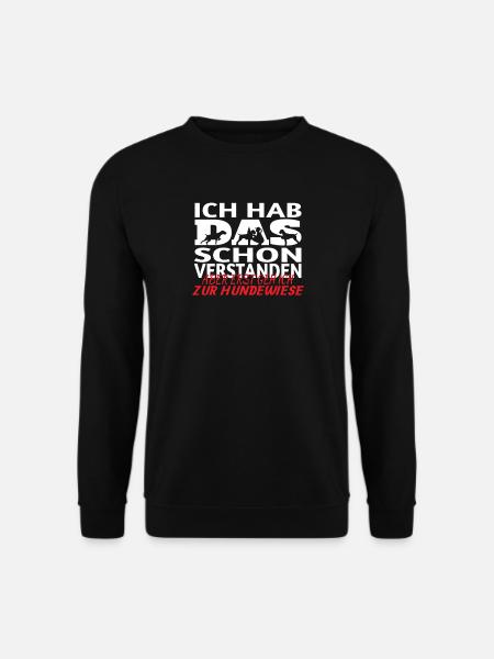 Hunde Deutsch Drahthaar Hundebesitzer - Unisex Pullover - Schwarz