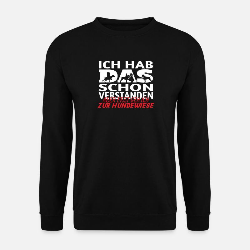 Hunde Deutsch Drahthaar Hundebesitzer - Unisex Pullover - Schwarz