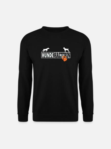 Hunde Deutsch Drahthaar Hundebesitzer - Unisex Pullover - Schwarz